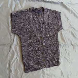 Tommy Hilfiger Knit Sweater Button Up